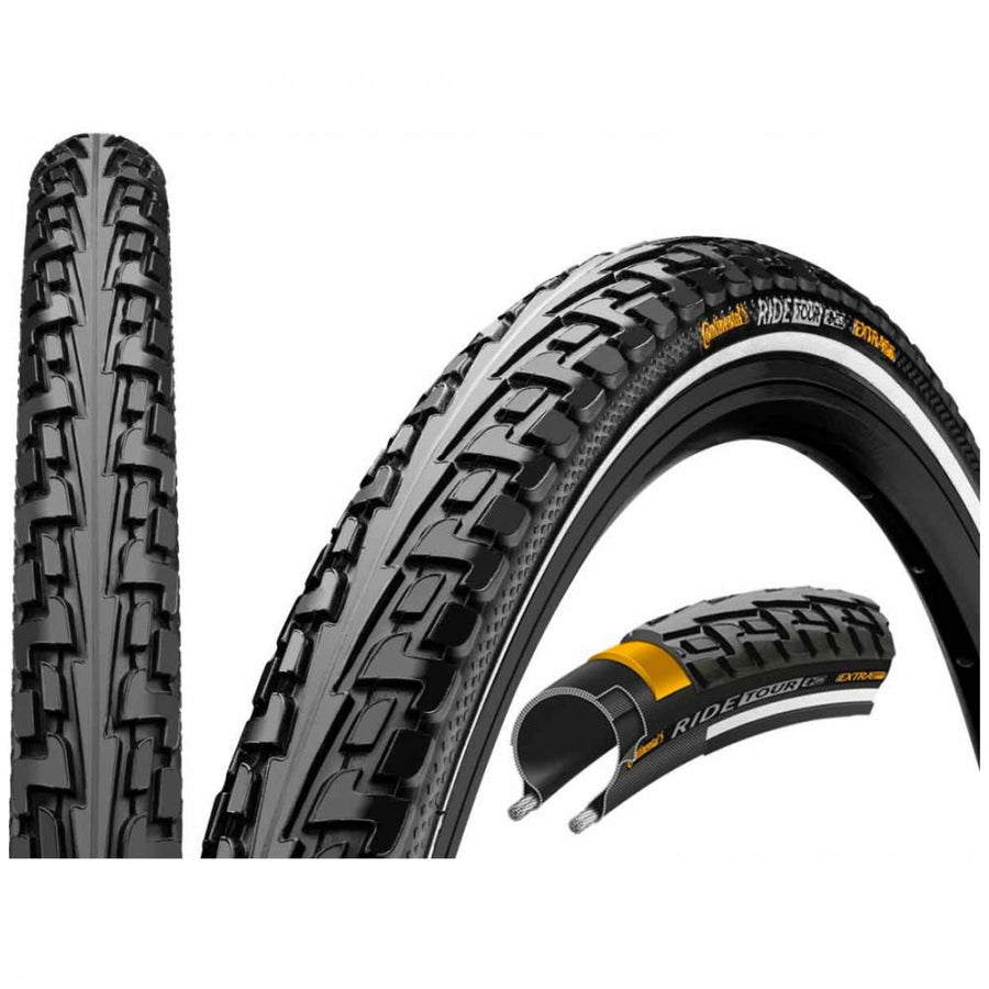 Continental 1 x Reifen Conti RideTour 28x1.40 37-622 schwarz Reflex E25