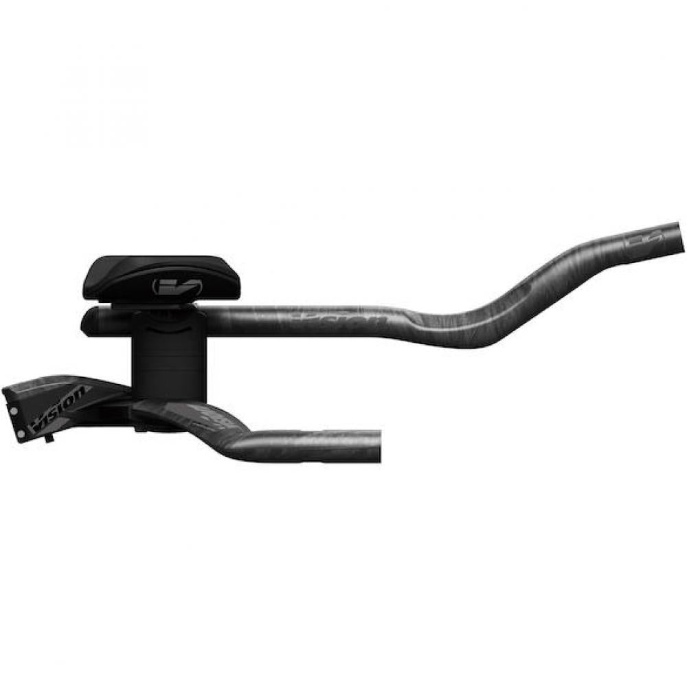 Vision Lenker Metron TFA Aerobar 400 mm Schwarz - aerodynamisches Triathlon-Cockpit