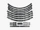 Race Face Laufrad Decal Set, XL, grey grau - stylische Laufrad-Aufwertung