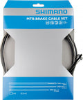 Shimano Bremszug-Set MTB Edelstahl mit Außenhülle und Zügen in der Originalverpackung für Mountainbikes.