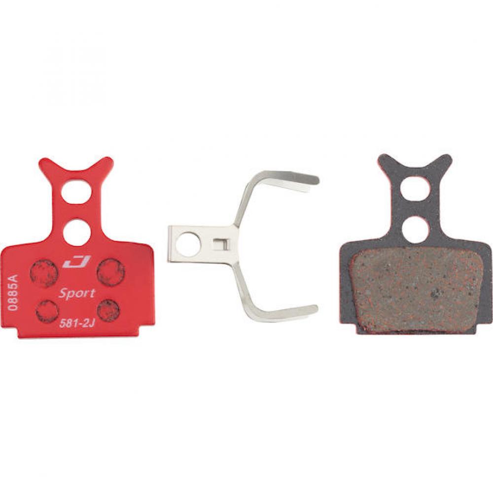 Jagwire Bremsbeläge Disc Sport Semi-Metallic für Formula - Hochleistungs-Scheibenbremsbeläge