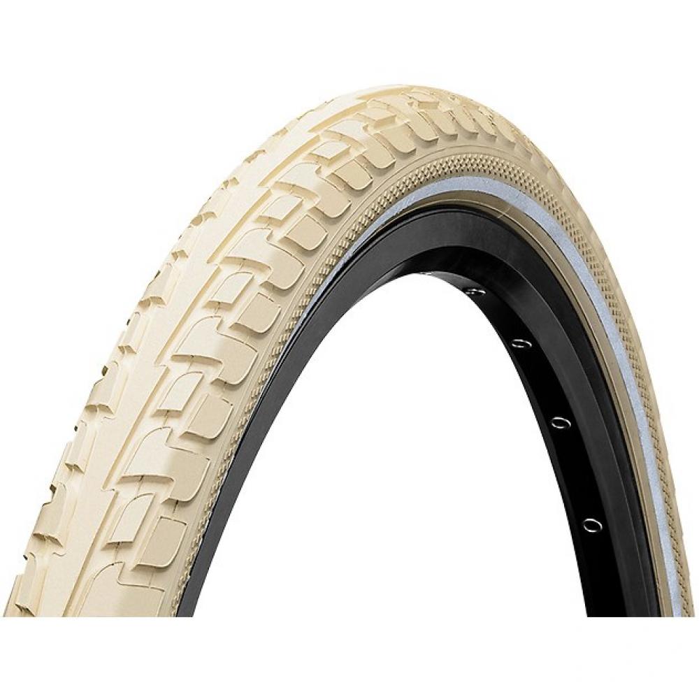 Continental Conti Ride Tour 26x1.75 Zoll 47-559 creme Reflex E-25 Drahtreifen für City- und E-Bikes.