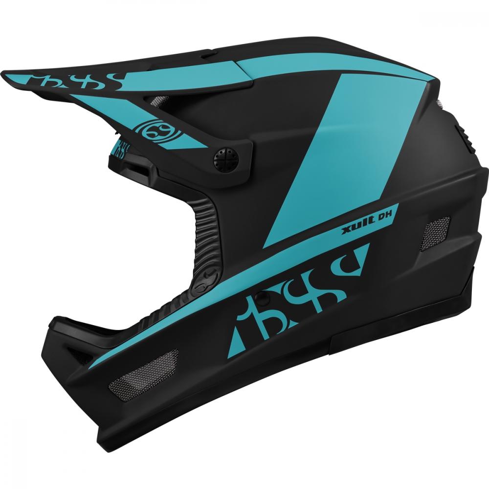 IXS Sports Division iXS Xult DH Helmet S/M Lagoon - Fullface-Helm für Downhill & Bikepark