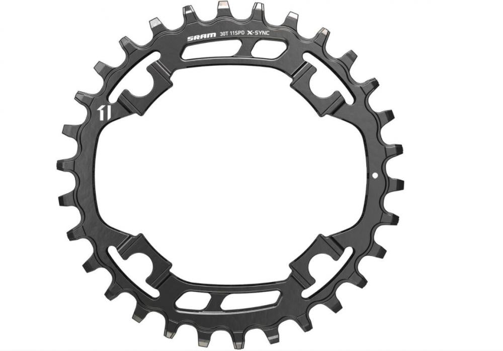 SRAM Kettenblatt MTB X-Sync 30 Zähne 11-fach schwarz für 1x11 Mountainbikes.