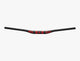 Race Face SixC Carbon Riser Lenker, 35.0, 820x20mm, rot/schwarz - maximaler Kontrolle und Steifigkeit