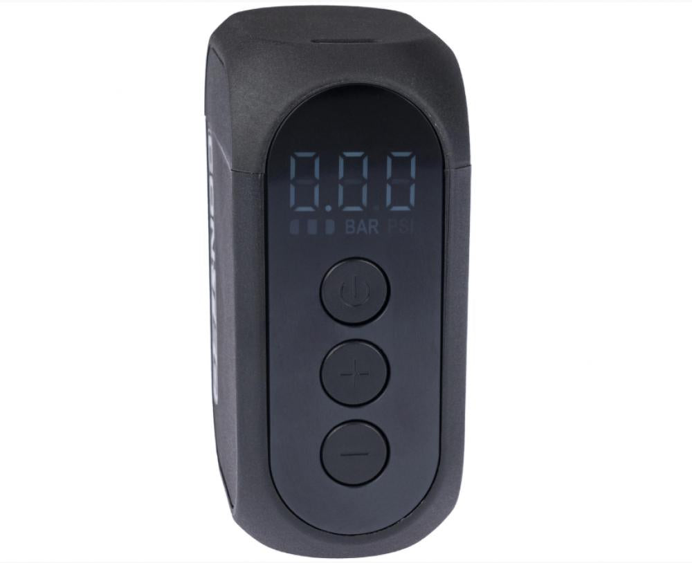 CONTEC Akku-Minipumpe Air Tronic Mini 8,3bar digital, Schrader/Presta, 70x56,5x31mm, Auto-Stopp, USB-C, inkl. Adapter