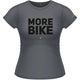 Merida T-Shirt MORE BIKE Edition Damen XS Grau - komfortables Bike-Freizeitshirt