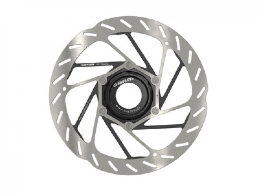 SRAM HS2 Bremsscheibe 160 mm Centerlock - mehr Bremskraft und besseres Wärmemanagement