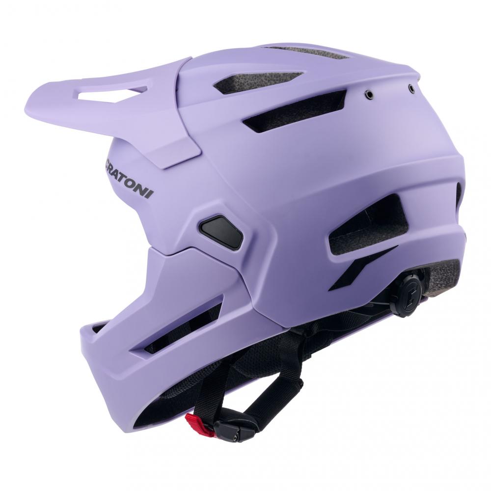 CRATONI Madcat Kinder-Fullface-Helm S-M - lavender matt