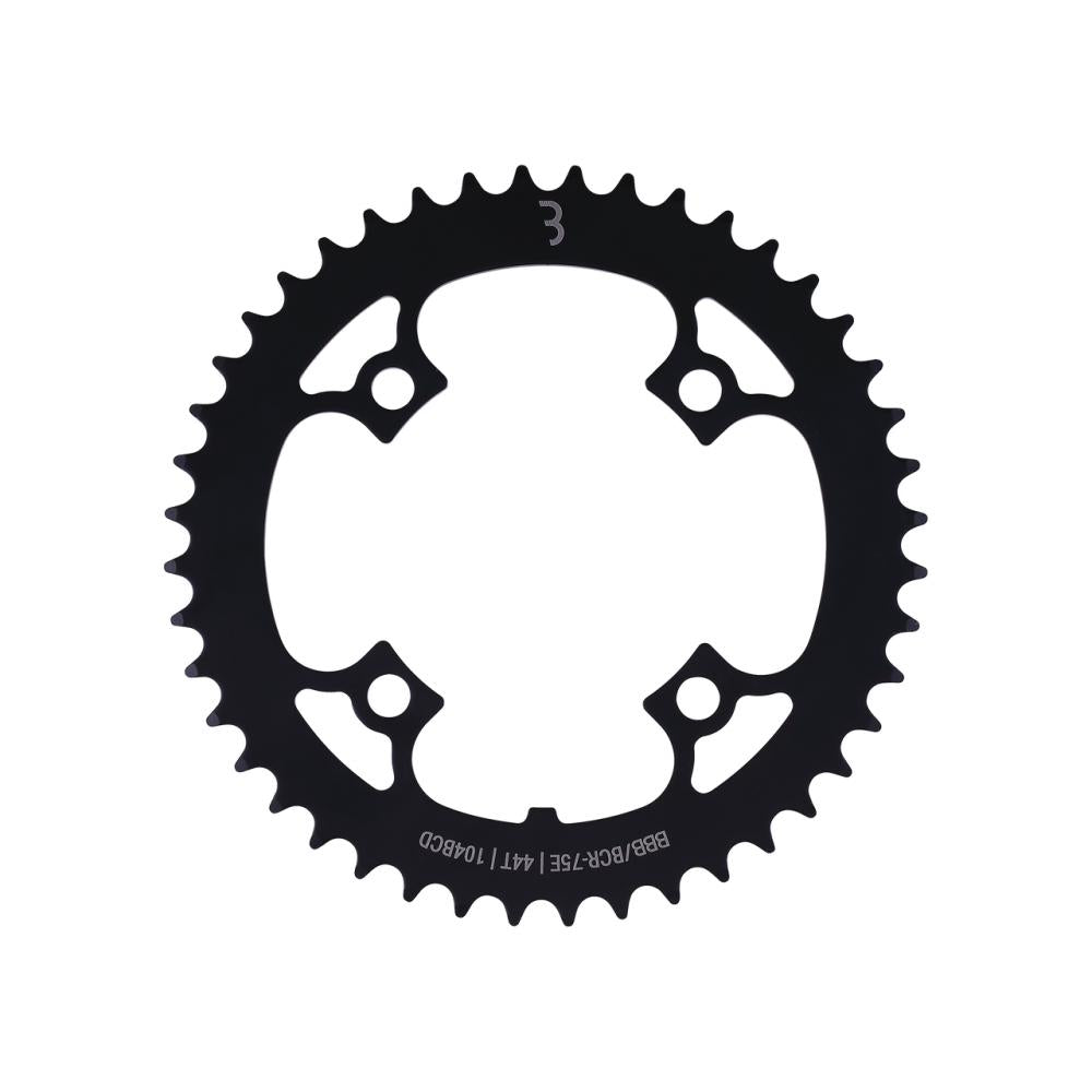 BBB Cycling BBB chainring E-bikeGear steel 44T 104 Schwarz - robustes E-Bike-Kettenblatt