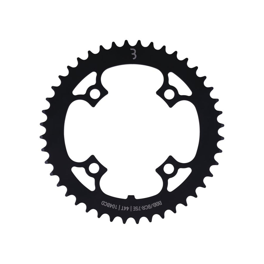 BBB Cycling BBB chainring E-bikeGear steel 44T 104 Schwarz - robustes E-Bike-Kettenblatt