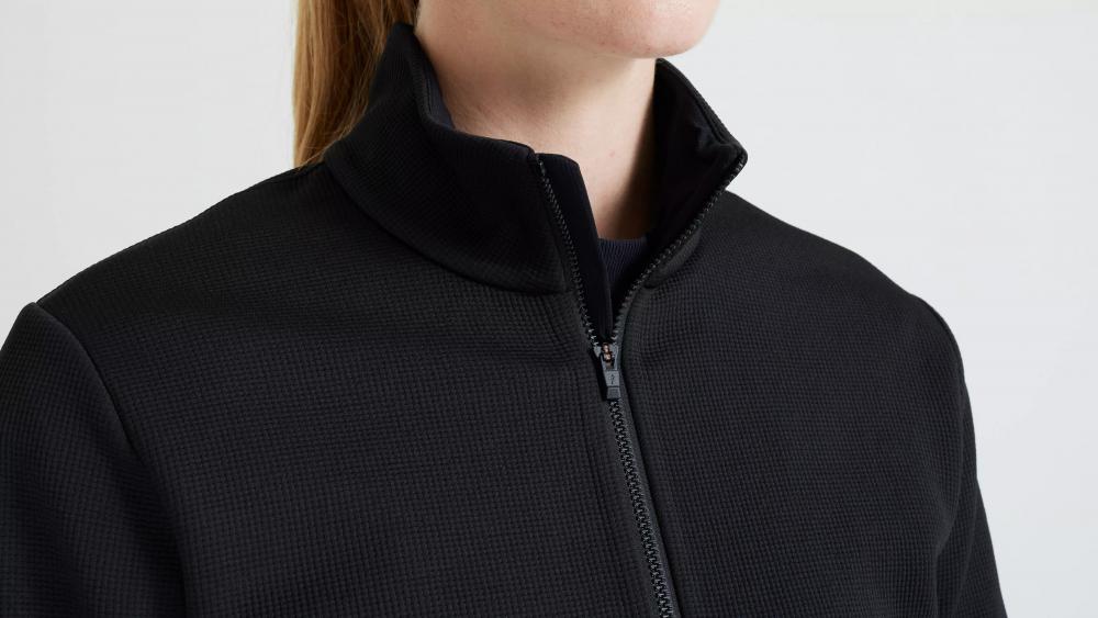 TRACK JACKET WMN BLK XL - Damen Trainingsjacke Schwarz Größe XL