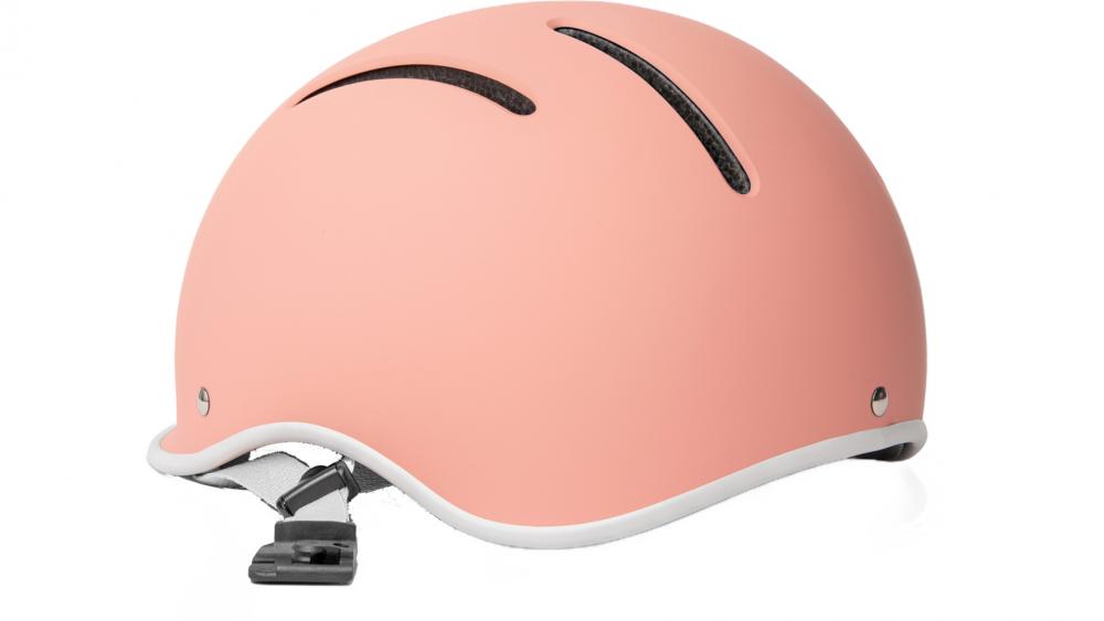 Thousand JR Kinderfahrradhelm Power Pink XS 49-53 cm - ABS-Hartschale mit EPS-Innenschale, verstellbares Einstellsystem, 6 Belüftungsöffnungen