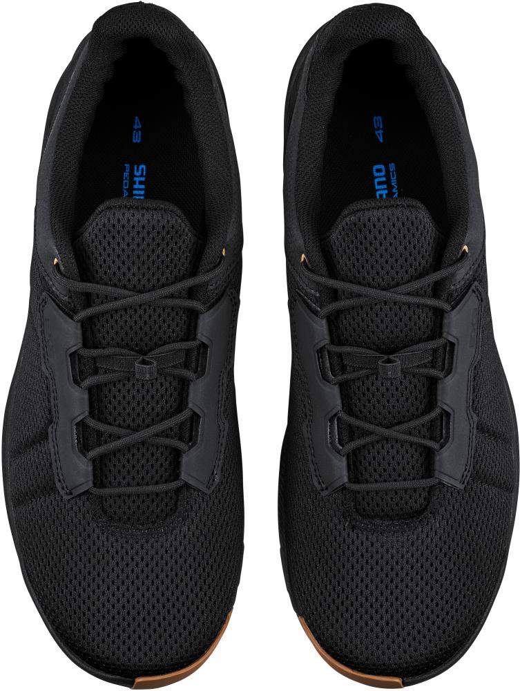 SHIMANO Fahrradschuhe EX300 Herren/Damen Touring SPD - Größe 47, Schwarz