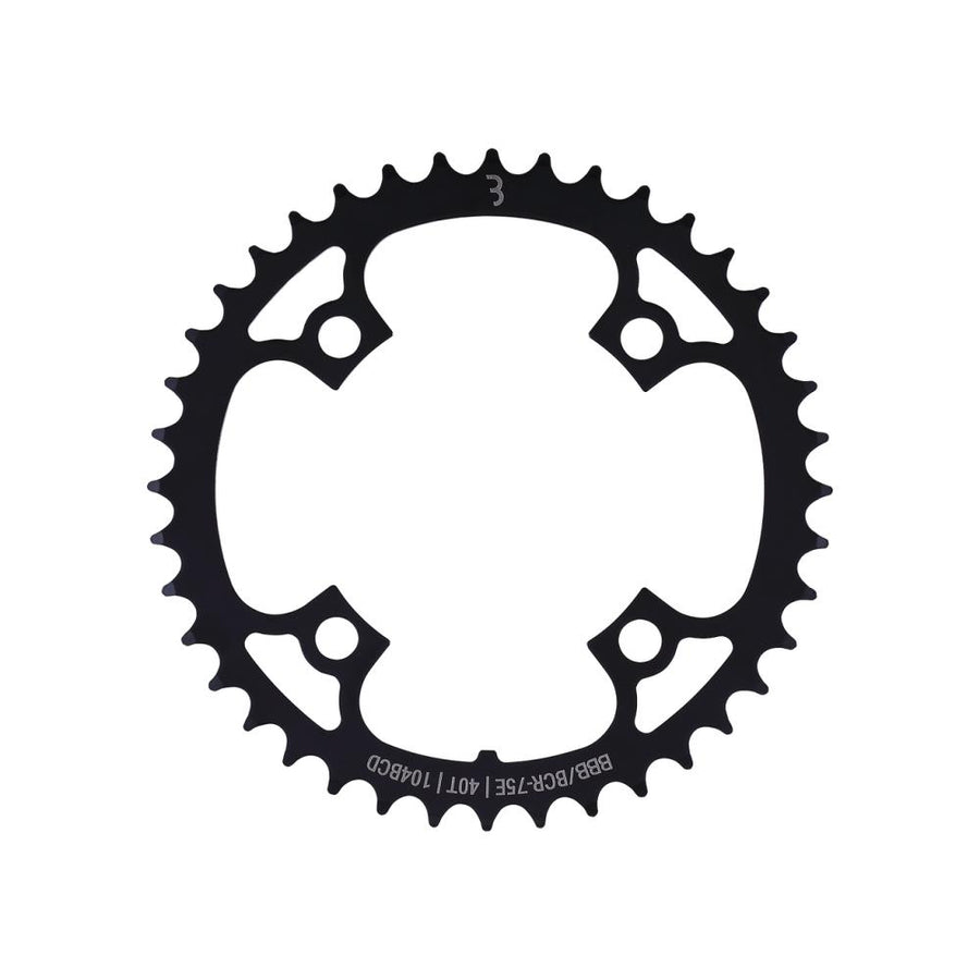 BBB Cycling BBB chainring E-bikeGear steel 40T 104 Schwarz - robustes E-Bike-Kettenblatt