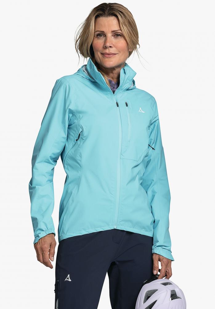 Schöffel 2.5L Regenjacke Bohusleden L türkis Größe 40