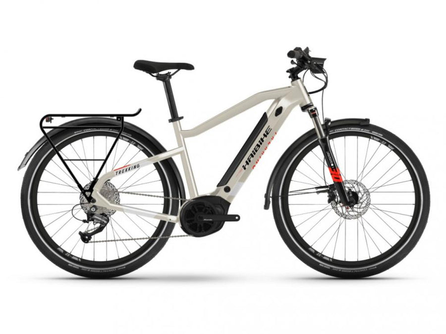 HAIBIKE Trekking 4 i500Wh S/48cm 9-G Altus YSTS (2022), desert/white