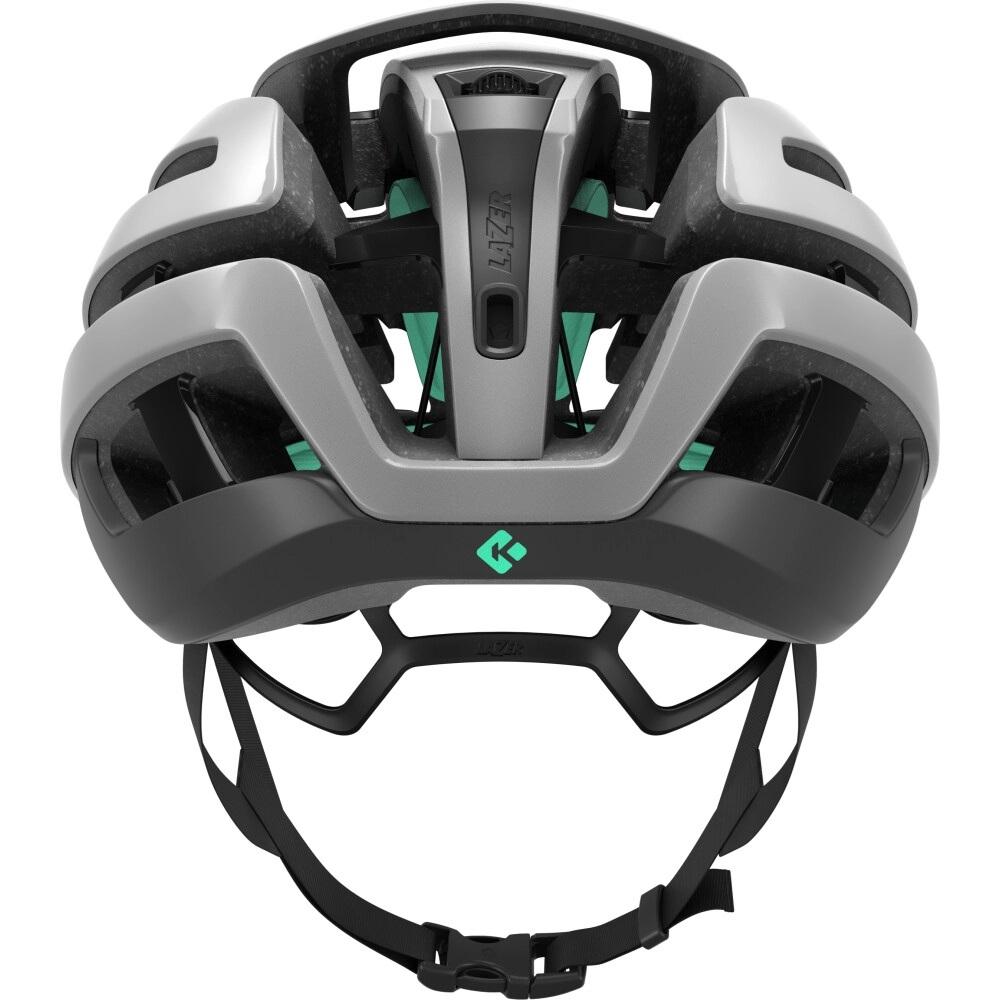 LAZER Z1 KinetiCore Rennradhelm harbor grey - ultraleicht mit Top-Belüftung