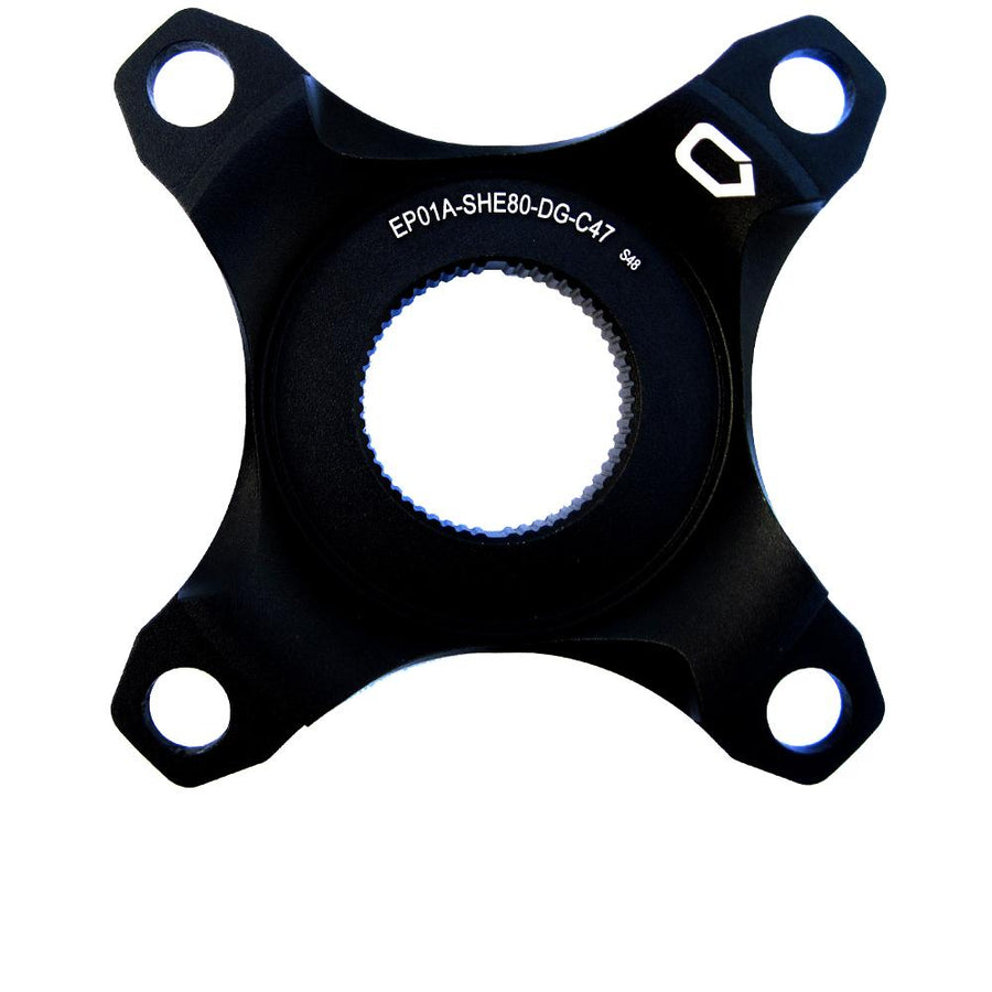 M-Wave E-Bike Spider Alu Kettenblatt 47 mm/BCD 104 mm Schwarz - Bosch Gen.3 kompatibel