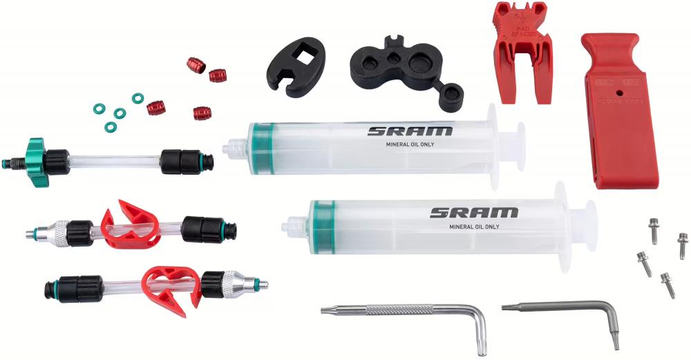 Entlüftungsset SRAM Standard MineralölV2 DB8/Maven, ohne Mineralöl