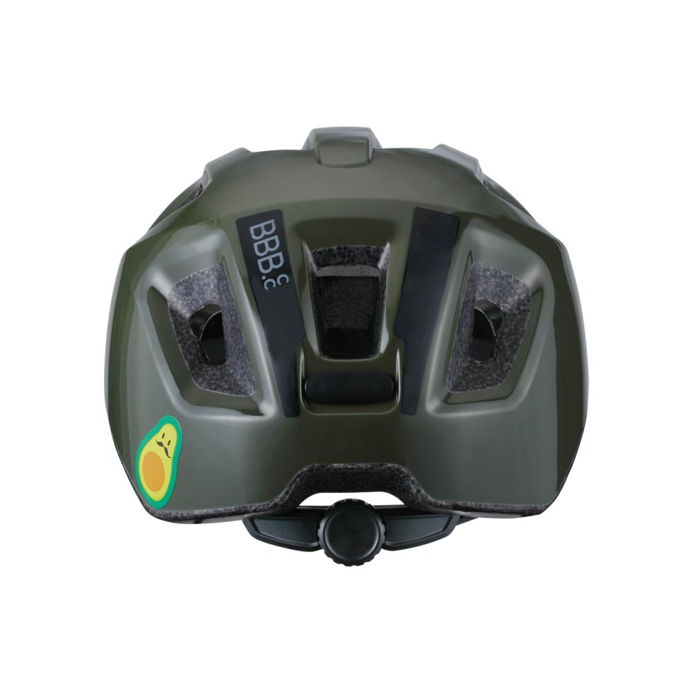 BBB Cycling Kinderhelm Hero M (52-56 cm) grün Avocado - sicherer Alltagshelm für Kids