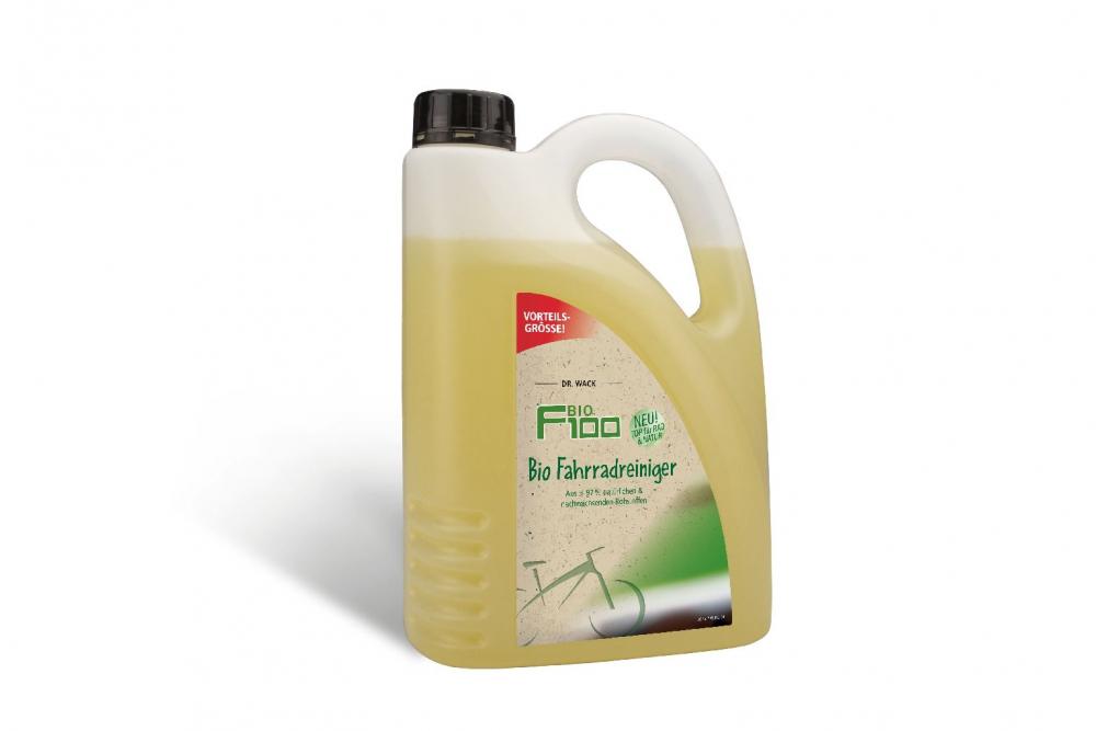 F100 Premium BIO Fahrradreiniger 2 Liter-Kanister - Biologisch abbaubar & umweltfreundlich - Fahrradpflege
