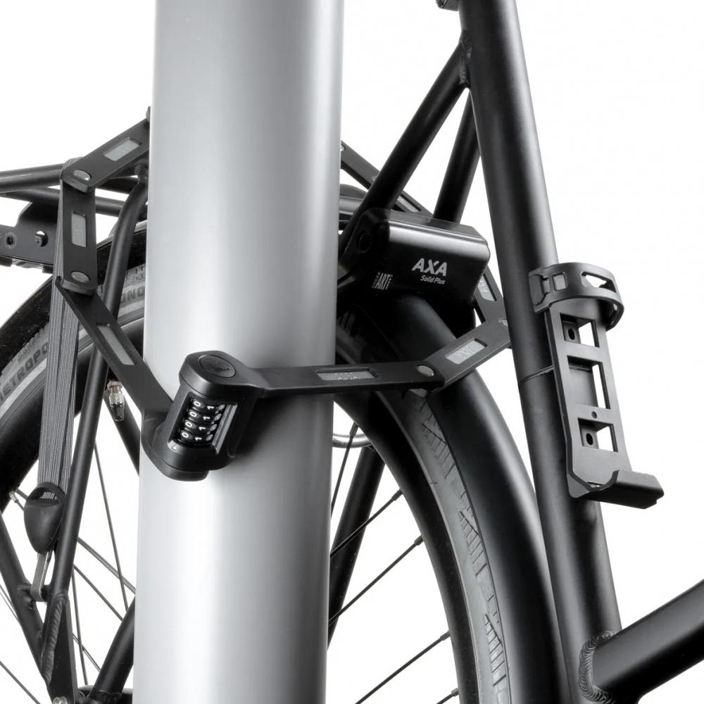 AXA Faltschloss Fold Lite 100 Code 100 Schwarz sichert Fahrrad – leicht & sicher.