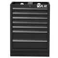 VAR Schubladenschrank MO-52605 680 x 458 Black Edition - robuster Werkstatt-Werkzeugschrank