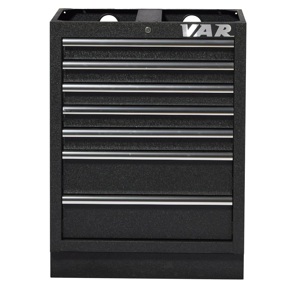 VAR Schubladenschrank MO-52605 680 x 458 Black Edition - robuster Werkstatt-Werkzeugschrank