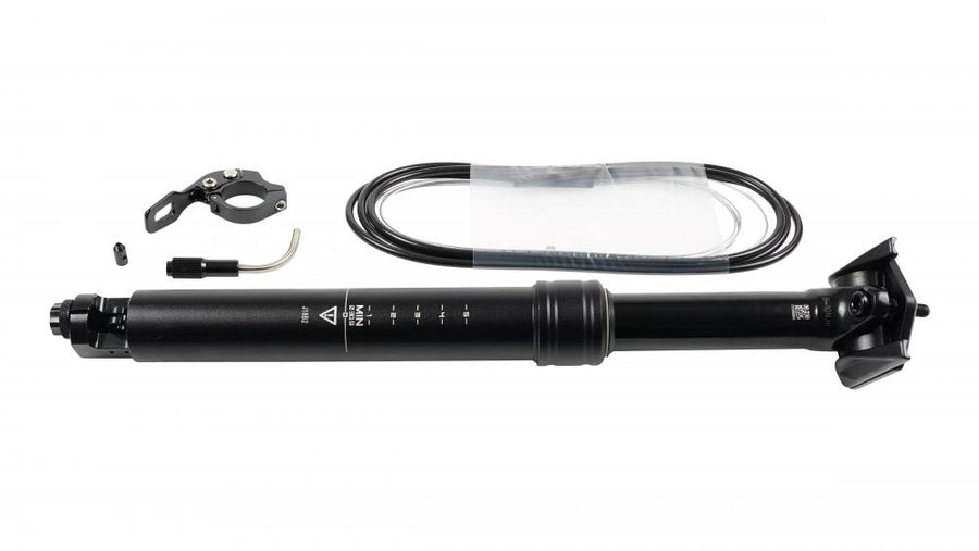 TRANZ-X 30.9 mm STP TRANZ-X - 30.9MM DROPPER-POST 100MM TRAVEL INTERNAL ROUTING 350MM TOTAL LENGTH 0MM OFFSET W/ REMOTE & CABLE KIT - Sattelstütze
