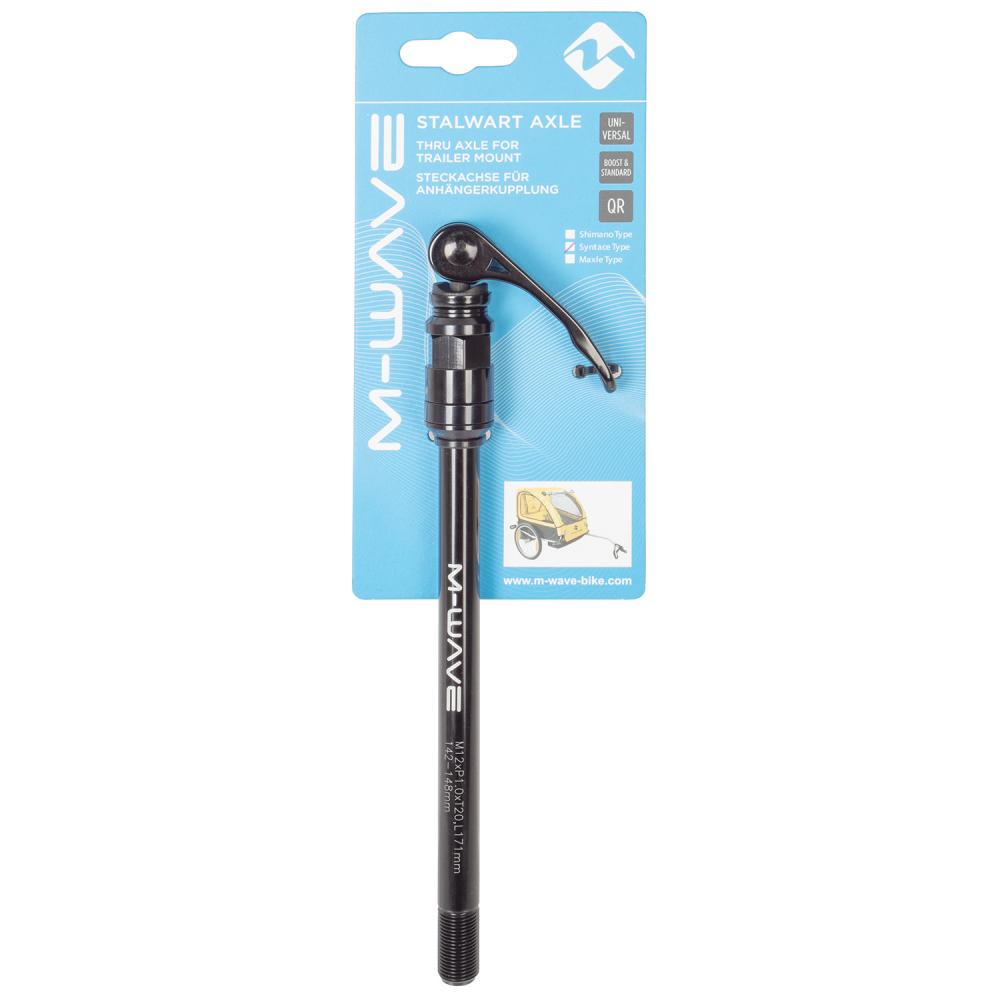 M-WAVE Steckachse Stalwart Axle Syntace Type  präzise Steckachse P1.0 x T20