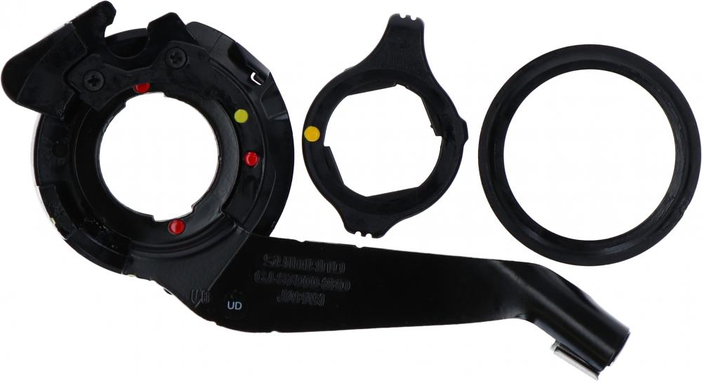 Einzelteile der SHIMANO CJ-S7000 Schalteinheit für 8-Gang Nabenschaltung, Fahrradkomponenten.