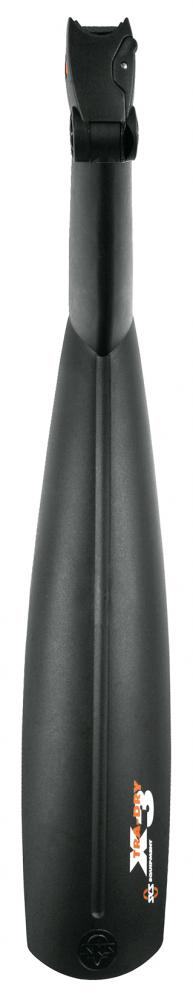 SKS X-Tra Dry 26" MTB Schutzblech, leicht, schlagfester Kunststoff, Quick-Release Powerstrap, für Sattelstützen Ø 25-32 mm, Reifen bis 2,4"