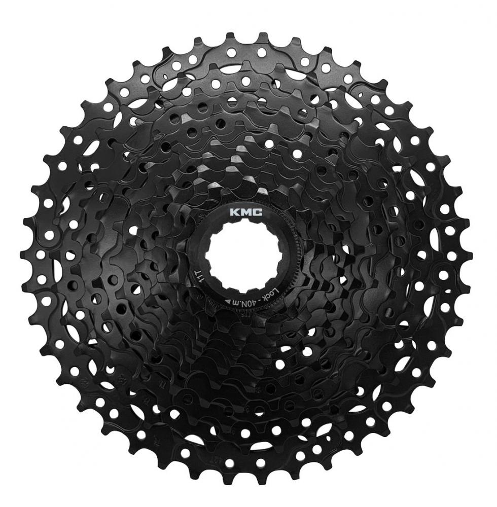 KMC Kassette REACT 11-fach 11-42Z Schwarz - Robuste Schaltperformance für MTB & E-Bike
