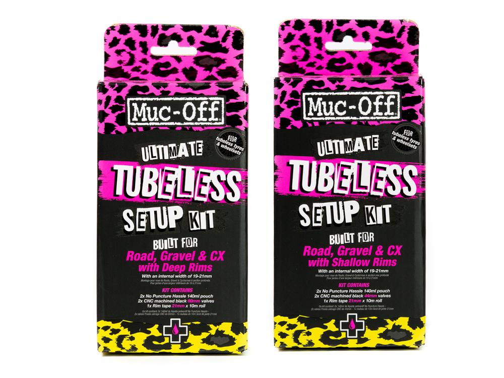Muc Off UltimateTubeless Kit Road 44mm pink