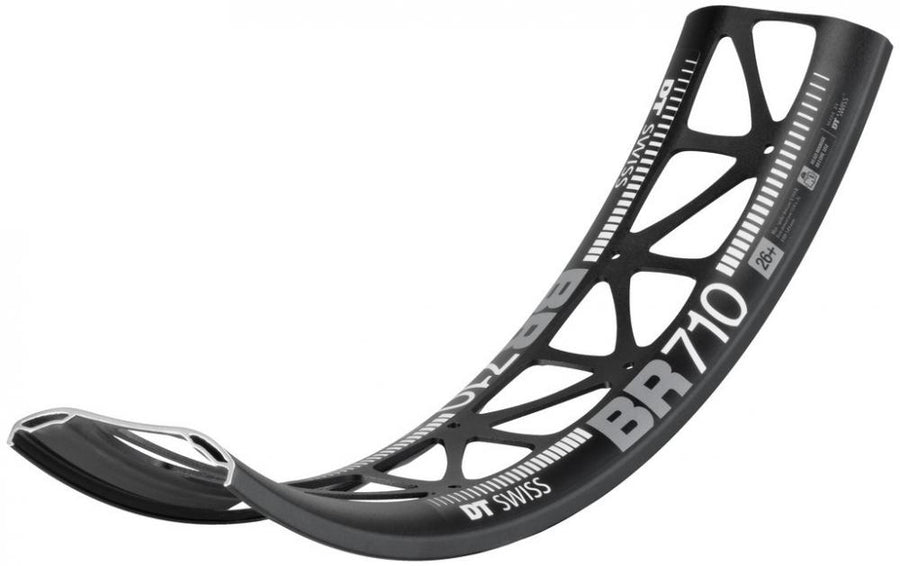 DT Swiss Felge BR 710 Big Ride 32 Loch Schwarz - leichte Fatbike-Felge für breite Reifen