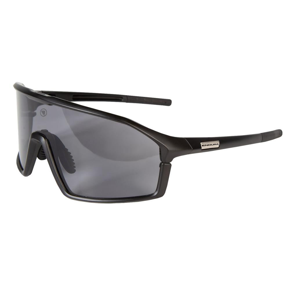Endura Gabbro II Photochrom Sportbrille - TR90-Rahmen, selbsttönendes REVO-Glas Cat 1-3, Mattschwarz, inkl. Etui & UV-Schutz