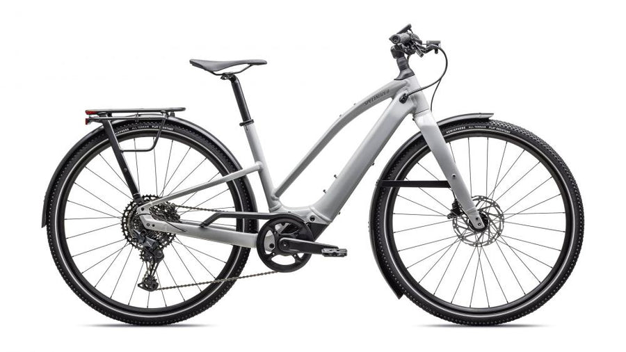 Specialized VADO SL 5.0 ST EQ E-Bike - Dove Grey/Cool Grey - Größe M - E-City Bike