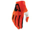 100% Ridefit Gloves M fluo orange - atmungsaktive MTB-Handschuhe mit Top-Grip