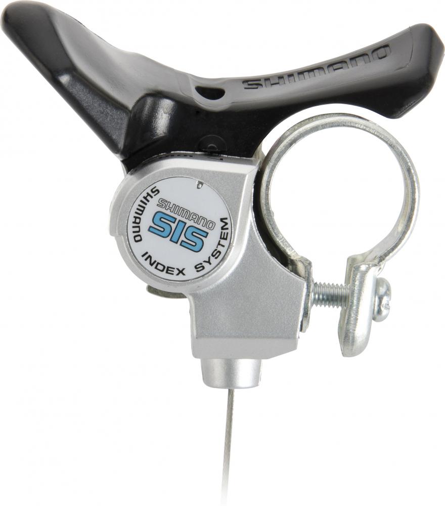 SHIMANO Schalthebel SL-SY20 für Unterrohrmontage - Paar 2x7-fach, Anlöt, Schwarz