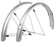 SKS Bluemels Basic 28 Schutzblech-Set - 65 mm silber robuste Sandwichkonstruktion ASR-Sicherheitssystem für 27 5-29 Räder Reifenbreite 54-61 mm
