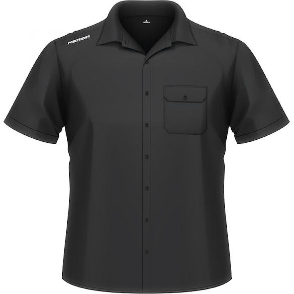 Merida Business-Shirt XL Schwarz - Klassisches Radtrikot mit Komfort und Eleganz