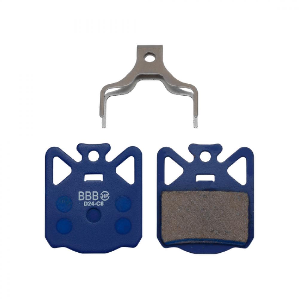 BBB Cycling Bremsbeläge DiscStop comp. Campa SR Standard blau - kraftvolle, leise Scheibenbremsleistung