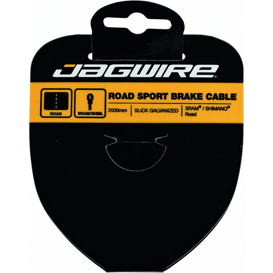 Jagwire Bremszug Road Sport Stahl verzinkt 1,5 x 2300 mm - vorgedehnt und geschliffen
