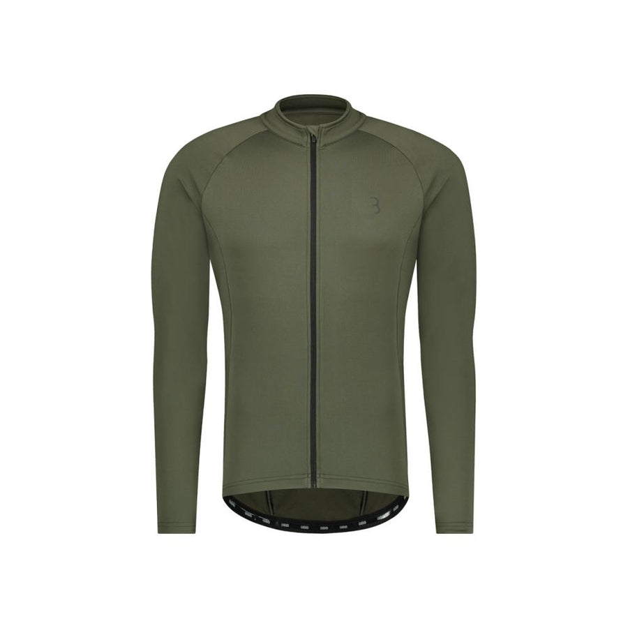 BBB Cycling BBB Trikot Transition l.a. S l olive - Langarm-Radtrikot für Frühling und Herbst