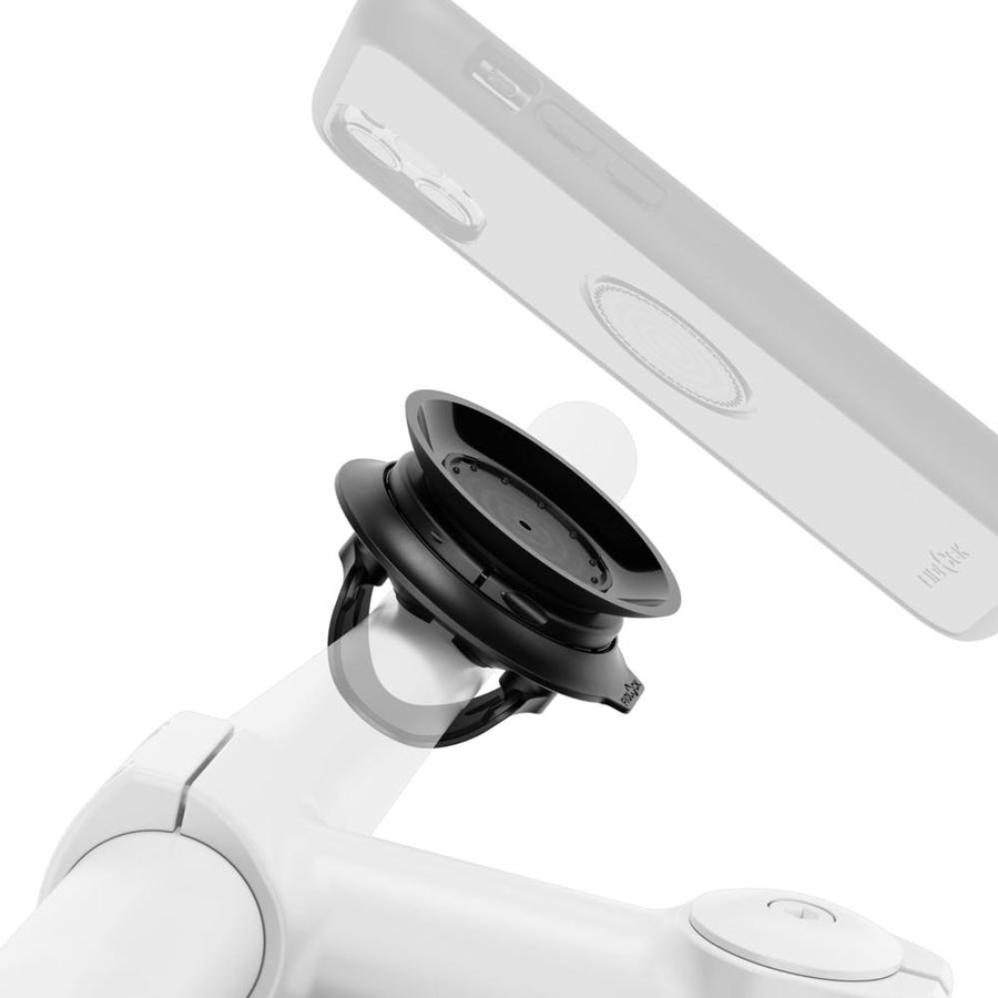 Fidlock VACUUM Handlebar Base  Magnetische Smartphone-Halterung für Fahrradlenker, kompatibel mit VACUUM Cases, einfache Montage, 360° drehbar, für Rohrdurchmesser 2246 mm