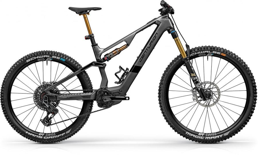 Centurion No Pogo SL R8000i EP1 S (40) Anthrazit - vollgefedertes E-MTB für anspruchsvolle Trails