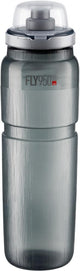 ELITE Trinkflasche Fly MTB Tex Smoke 950 ml - ultraleichte MTB-Trinkflasche mit Schutzkappe
