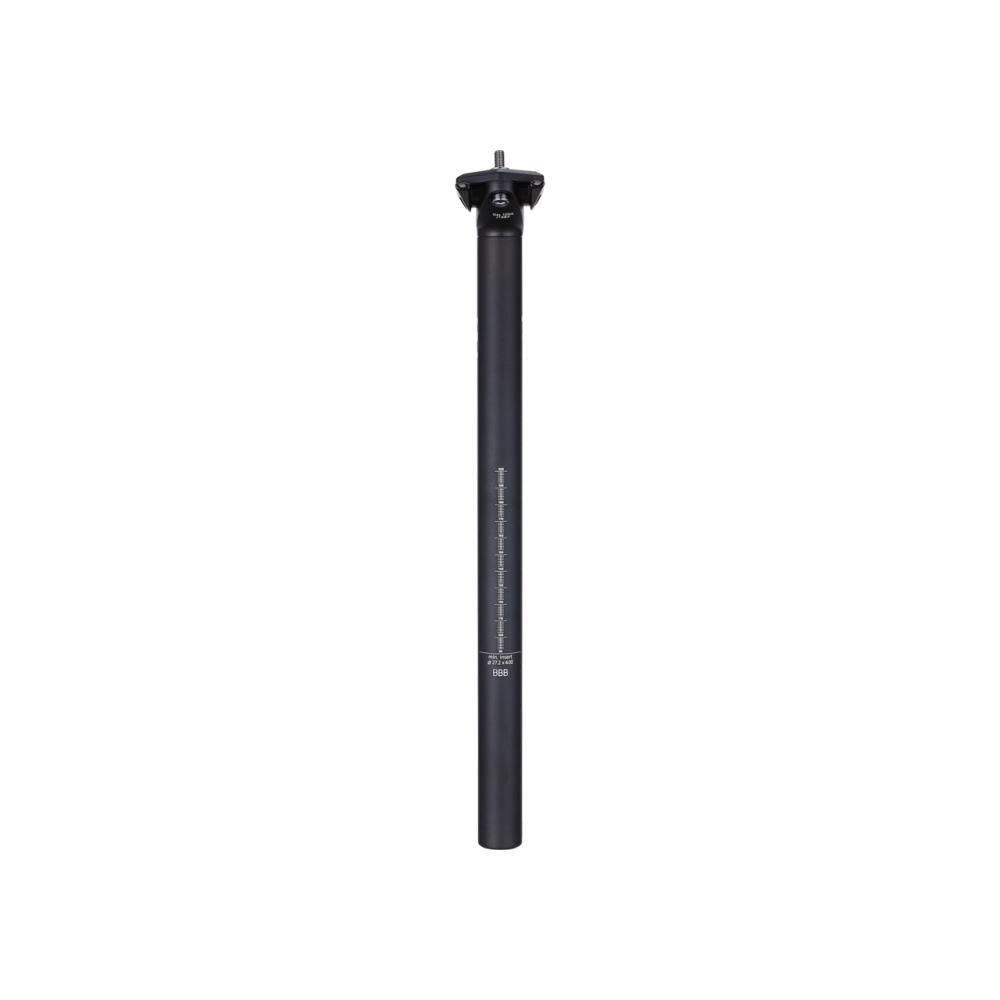 BBB Cycling BBB Sattelstuetze TopPost 400mm AL6061 27 schwarz - vielseitige, komfortable Sattelstütze