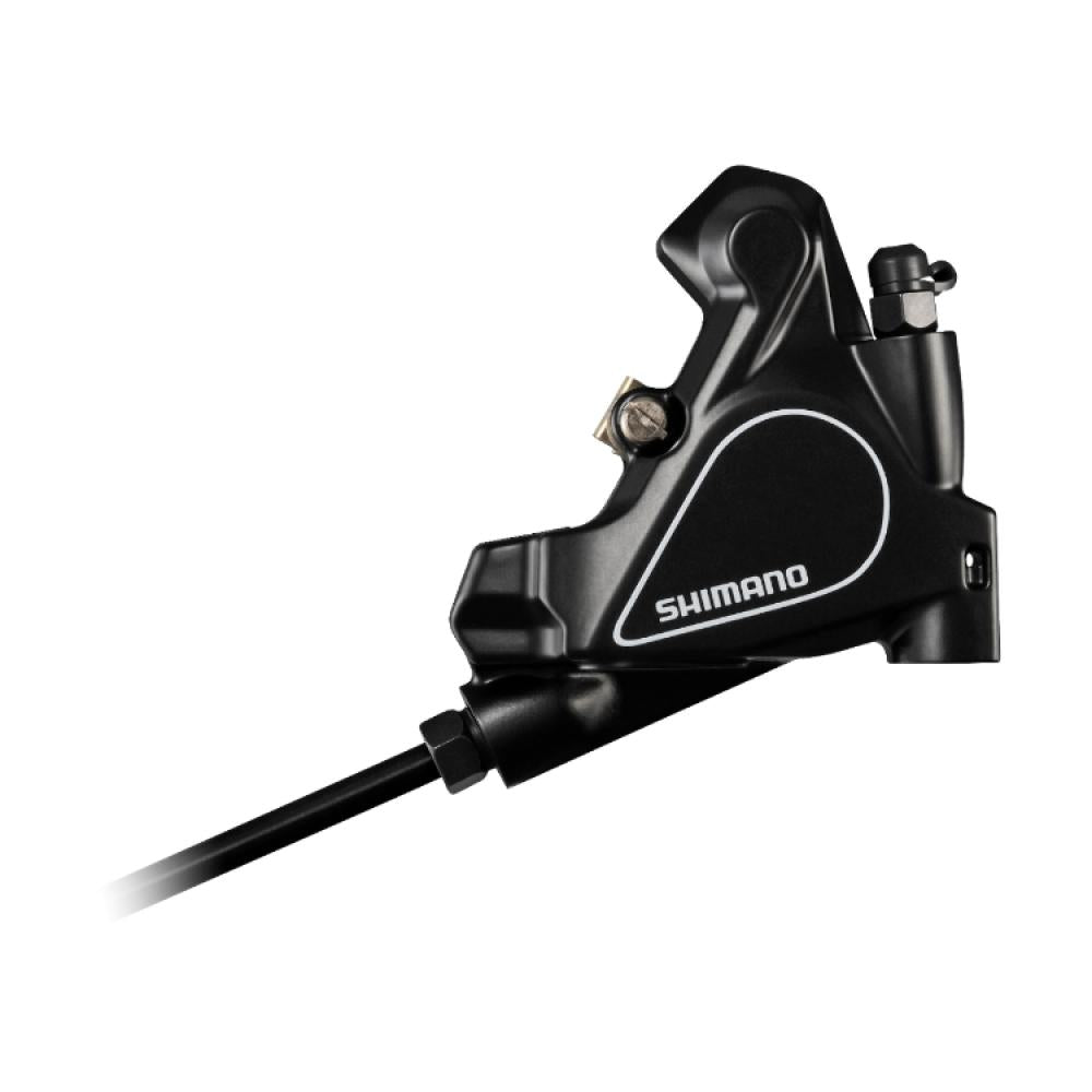 SHIMANO Bremssattel BR-RS405 HR, Flatmount Postmount-Adapter - moderne Ausführung